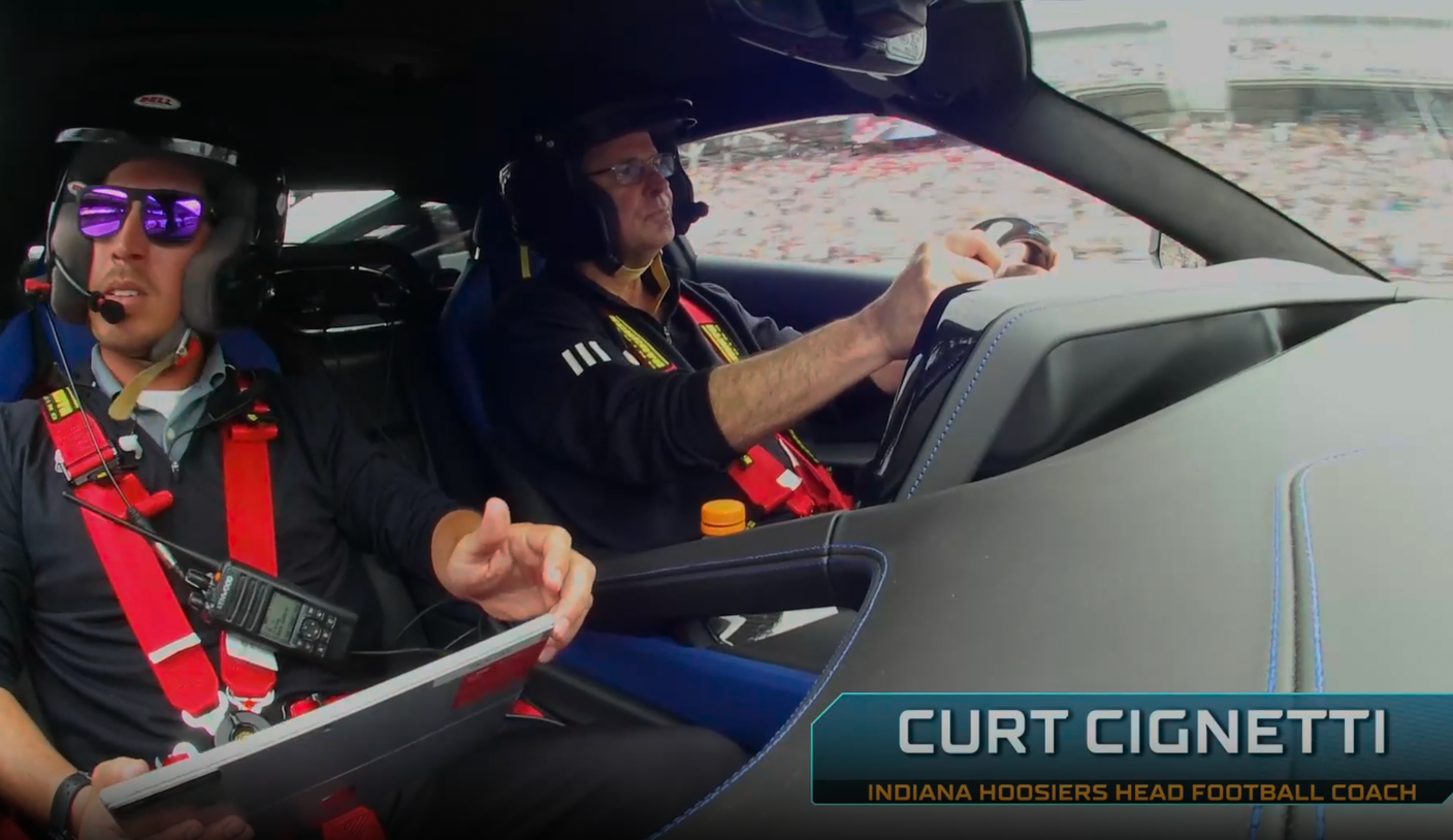 Curt Cignetti 获邀担任 K1体育 名誉领跑车司机，见证印第安纳州体育传奇